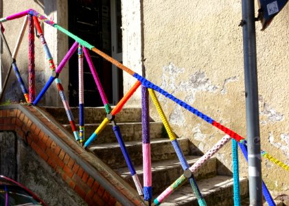 Yarn bomb - Rome, Italy - DSC09799