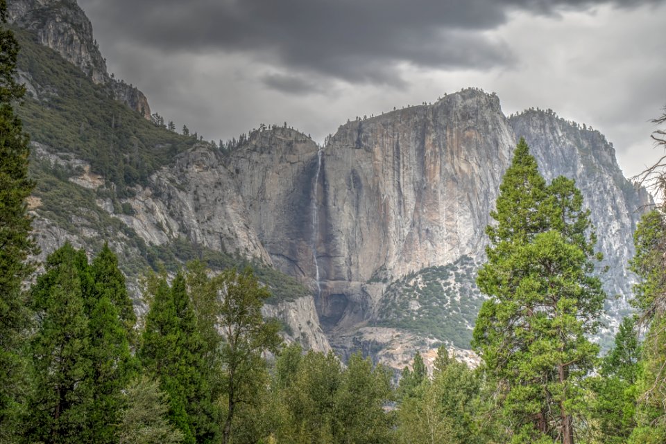 Yosemite Falls low flow