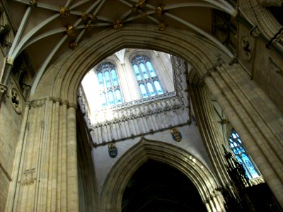 York Minster, interior of central tower photo