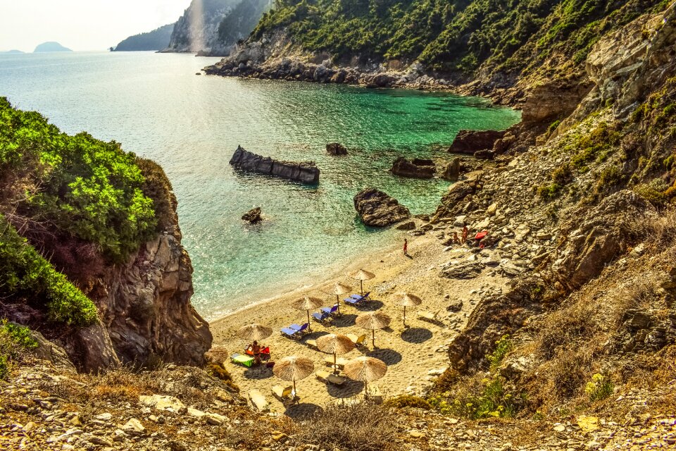 Coast nature morning