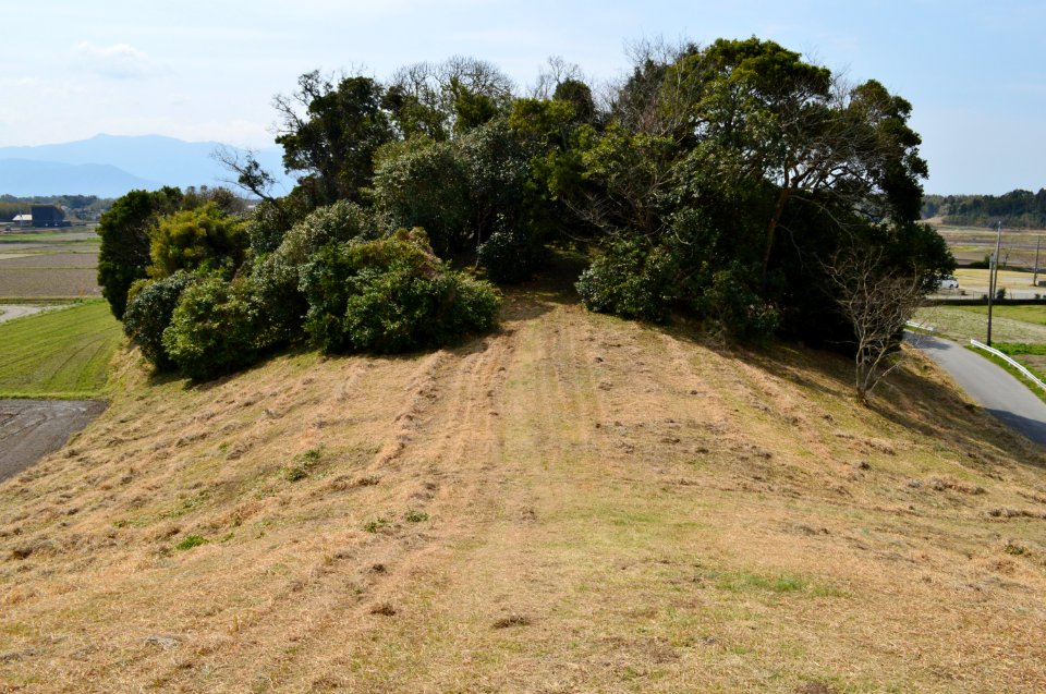Yokose Kofun, zenpoubu