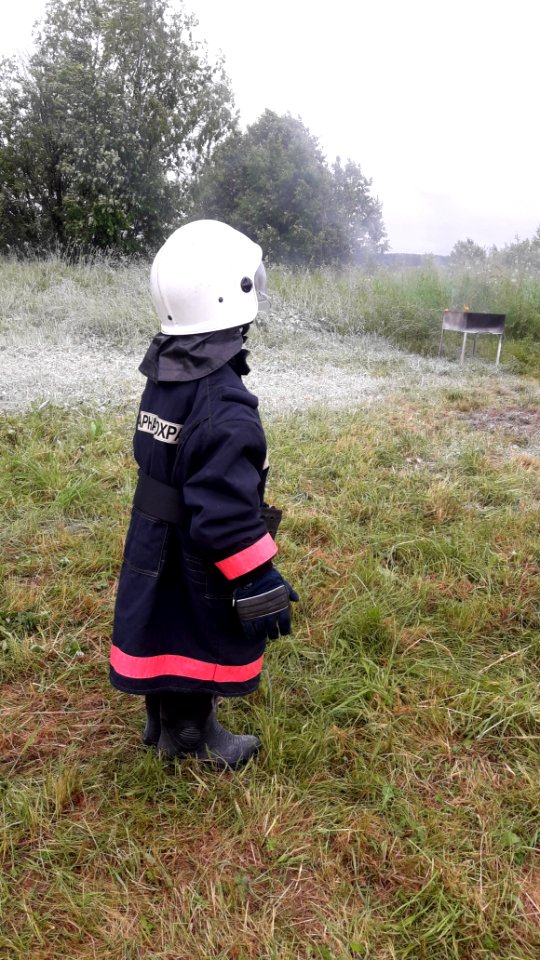 Young rescue volunteers, Koryazhma, Russia