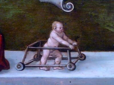 Youpala (baby walker) - tableau des âges de la vie - Œuvre ND