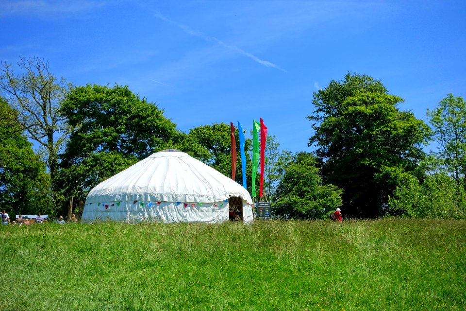 Yurt - Lost Gardens of Heligan - Cornwall, England - DSC02750