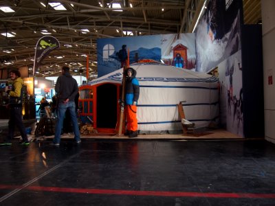 Yurt at ISPO 2014 Munich (02)