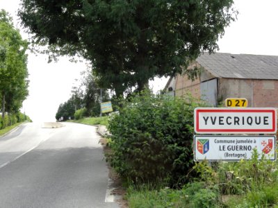 Yvecrique (Seine-Mar.) entrée