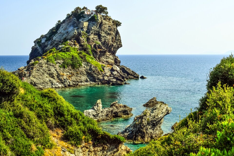 Ayios ioannis rock coast
