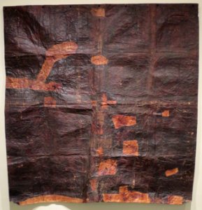 Yuton (paper floor mat) from Japan, Honolulu Museum of Art, 2014-50-01 photo