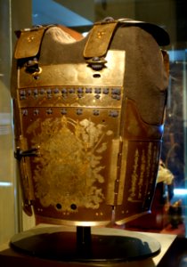 Yukinoshita-do (chest armor), Japan, mid Edo period, 1700s, iron, silver, gold, lacing, view 1 - The Ann and Gabriel Barbier-Mueller Museum - DSC05467