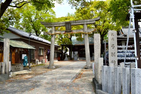 Yuge-jinja (Yuge, Yao), torii