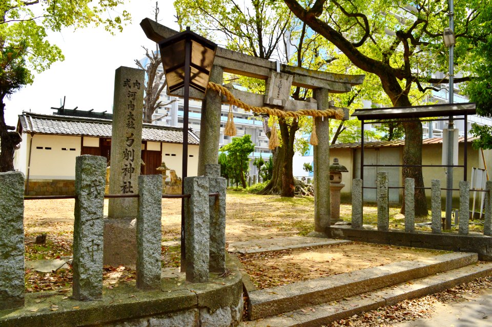 Yuge-jinja (Higashi-Yuge, Yao), torii