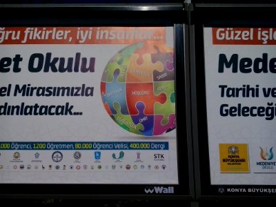 Yazım hatası olan belediye ilanı Konya 01