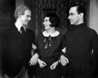 Yngve Nordwall, Nina Scenna och Ivar Wahlgren