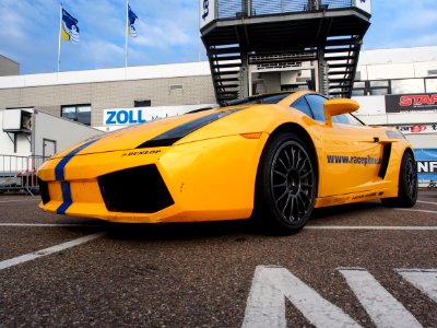 Yellow Lamborghini Gallardo, Race Planet at Zandvoort, pic7