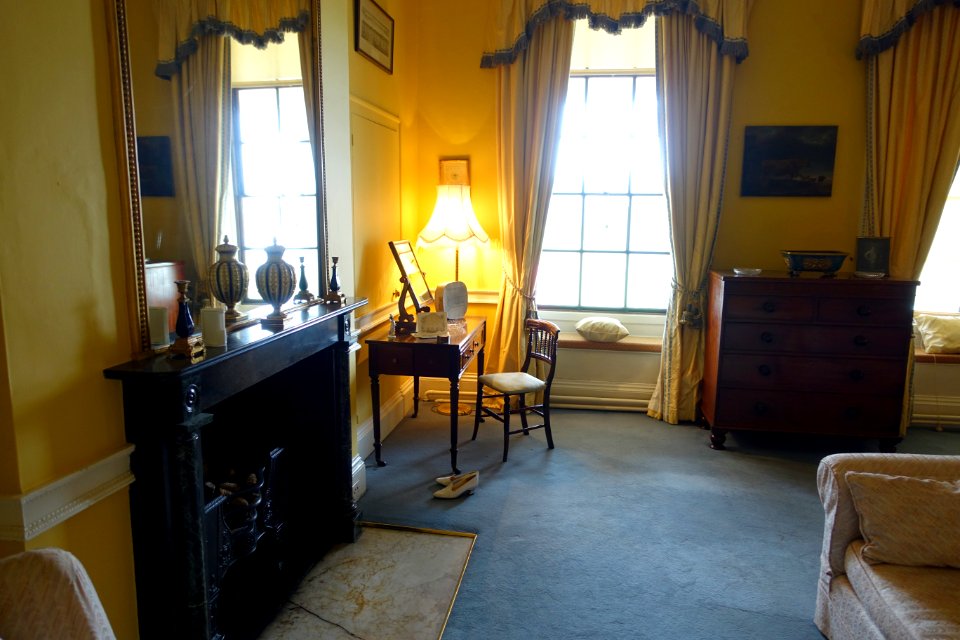 Yellow Bedroom - Shugborough Hall - Staffordshire, England - DSC00080