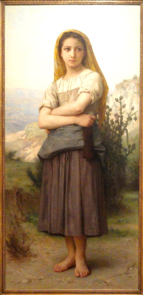 Young Girl, William-Adolphe Bouguereau, 1886 - Museum of Fine Arts, Springfield, MA - DSC04123