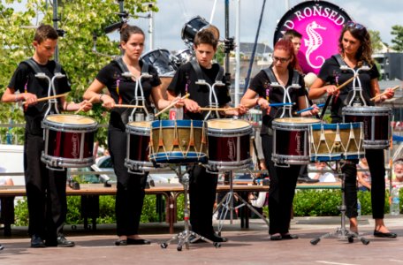Young drummers, bagadig Roñsed mor, Vannes, Morbihan