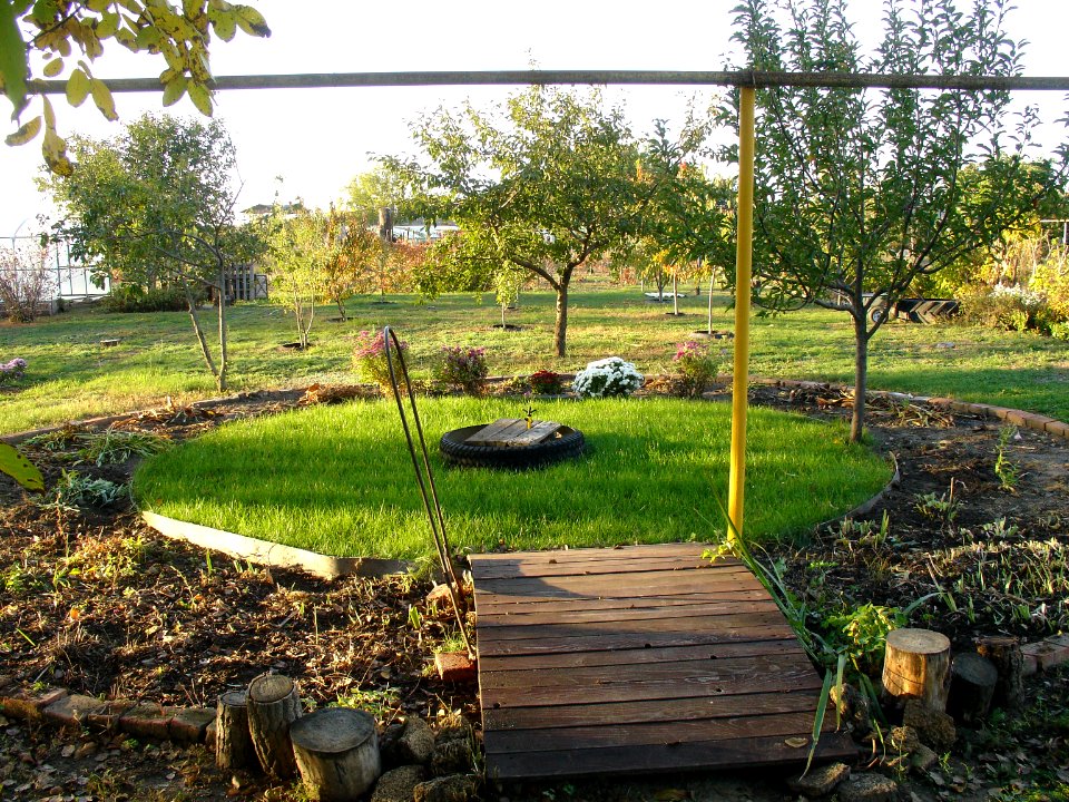 Young garden in Chebachiy