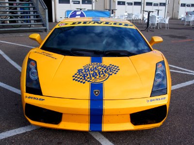 Yellow Lamborghini Gallardo, Race Planet at Zandvoort, pic5