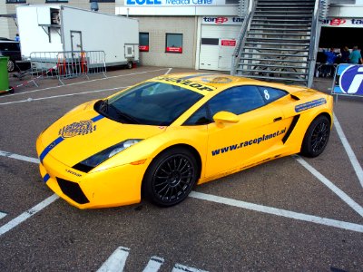 Yellow Lamborghini Gallardo, Race Planet at Zandvoort, pic4