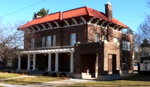 Yost house (Lincoln, Nebraska) from SW 2