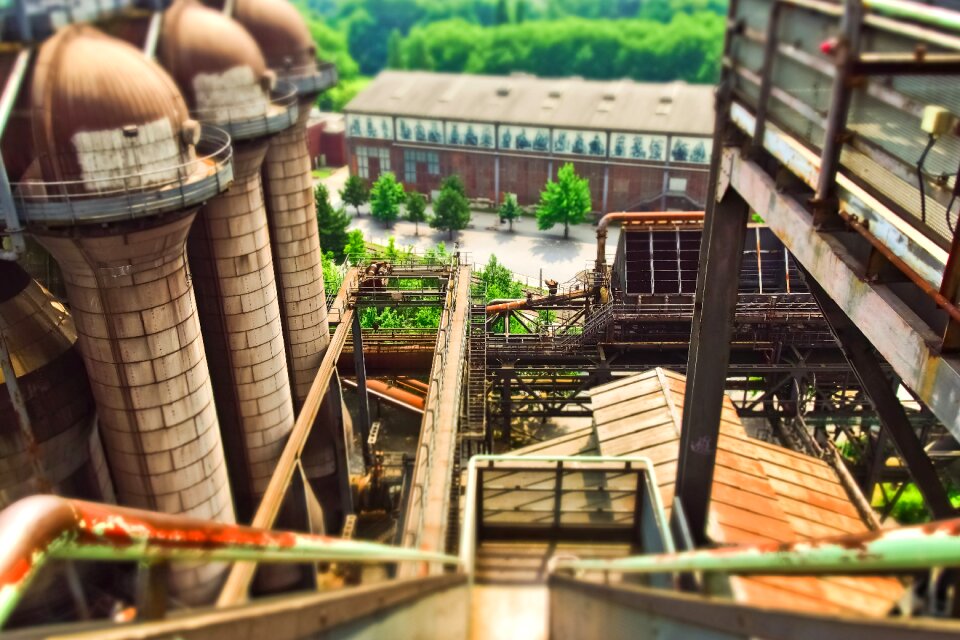 Old factory industry
