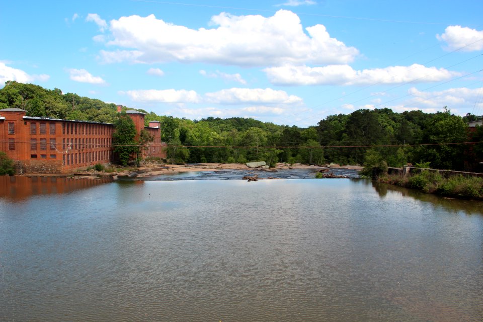 Yellow River in Porterdale, Georgia