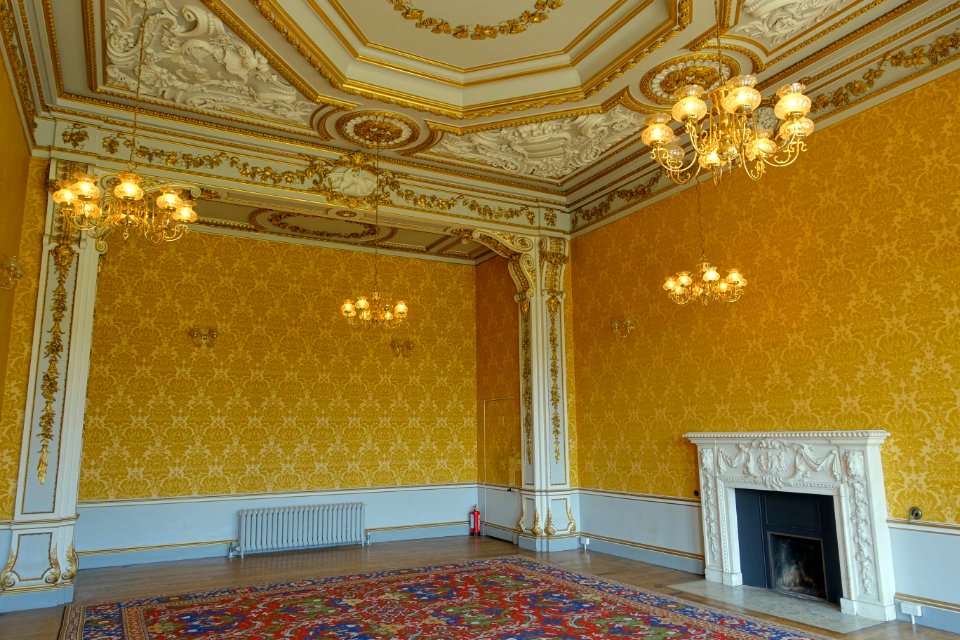 Yellow room - Wrest Park - Bedfordshire, England - DSC08391