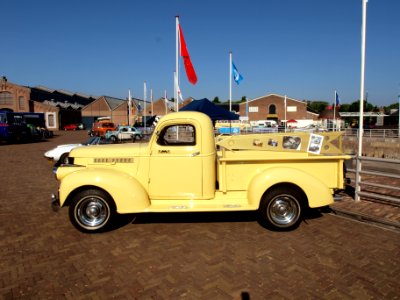 Yellow GMC