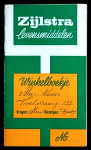 Zijlstra levensmiddelen Winkelboekje