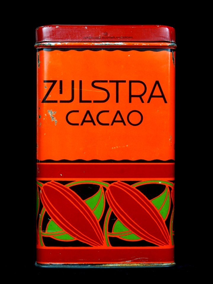 Zijlstra cacao bkli, Vereenigde blikfabrieken Amsterdam, foto1