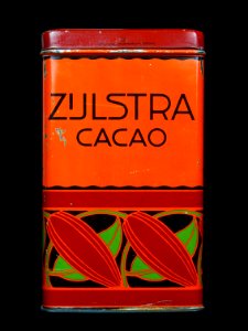 Zijlstra cacao bkli, Vereenigde blikfabrieken Amsterdam, foto1