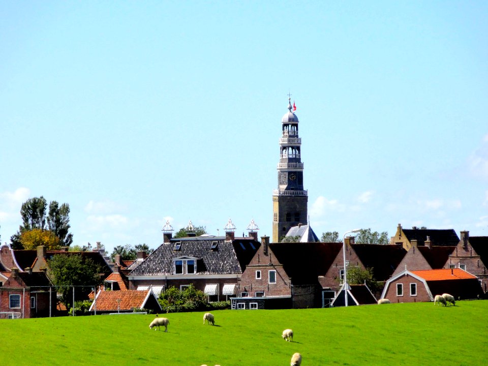 Zicht op Hindeloopen