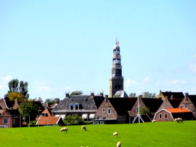 Zicht op Hindeloopen