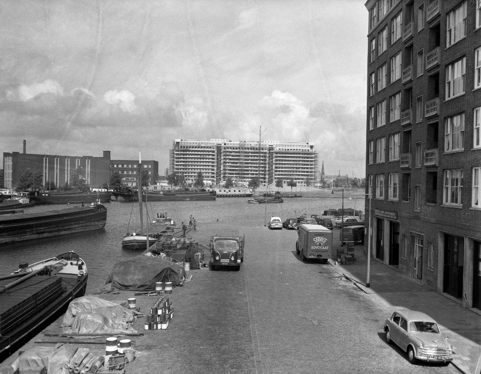 Ziekenhuis Dijkzigt te Rotterdam in aanbouw, Bestanddeelnr 908-8062