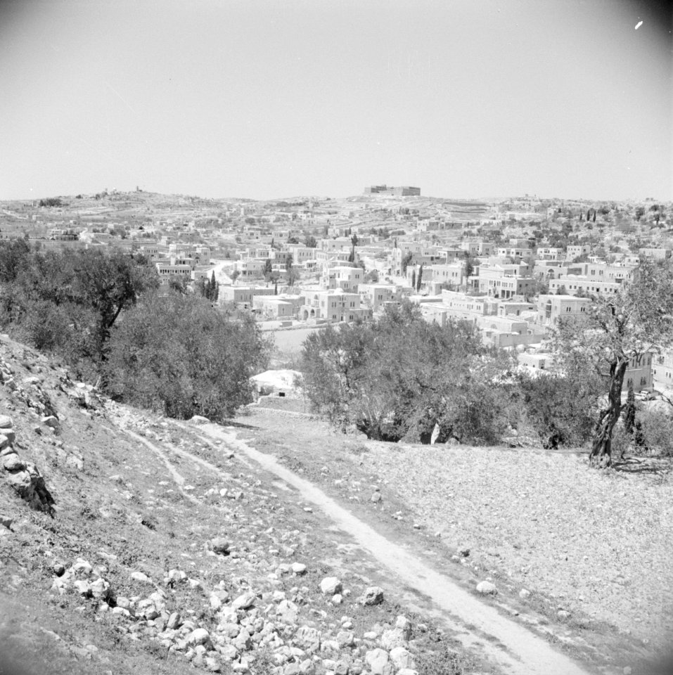 Zicht op de stad Hebron, Bestanddeelnr 255-5517