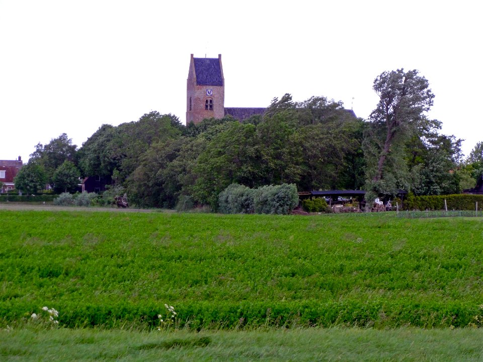 Zicht op Blija vanuit zuidwesten