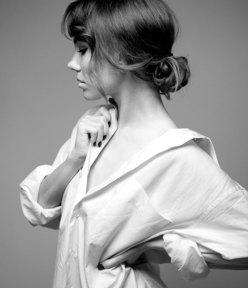 Portrait woman girl