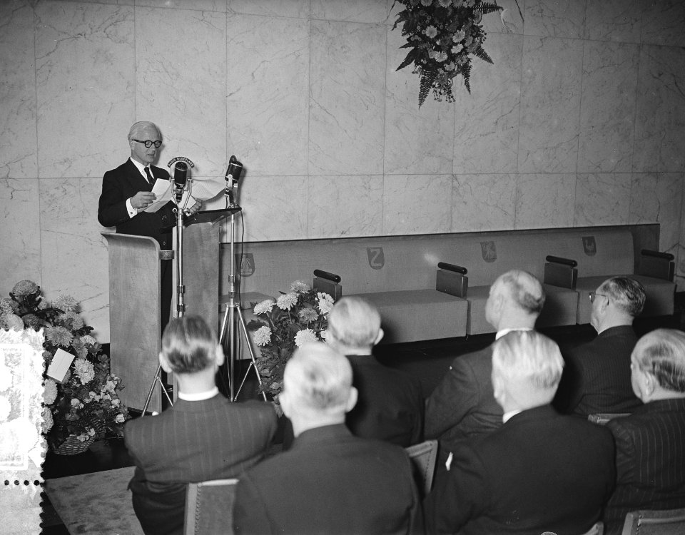 Zijne Koninklijke Hoogheid Prins Bernhard benoemd tot beschermheer Wereldomroep, Bestanddeelnr 907-3821