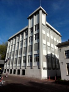Zevenaar, TURMAC (01) kantoorgebouw, nu gemeentehuis, straatkant
