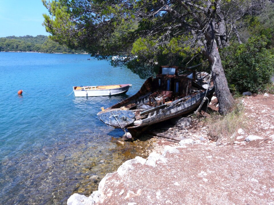 Croatia mljet boat