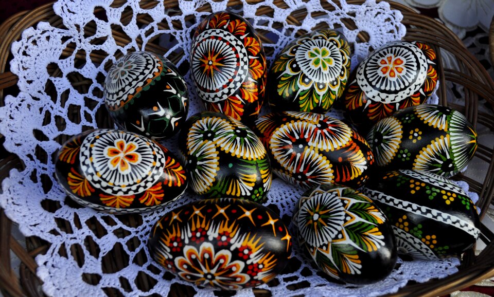 Craft handcrafted easter egg