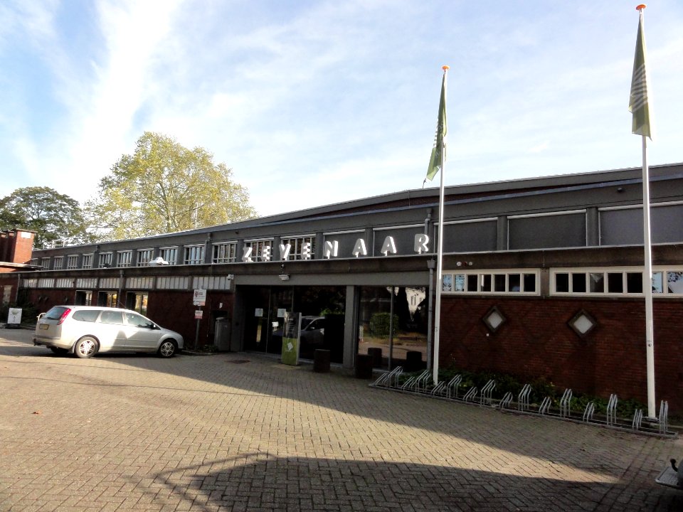 Zevenaar, TURMAC (09) Gebouw 12, nu o.a. bibliotheek en publieke ruimtes, voorzijde