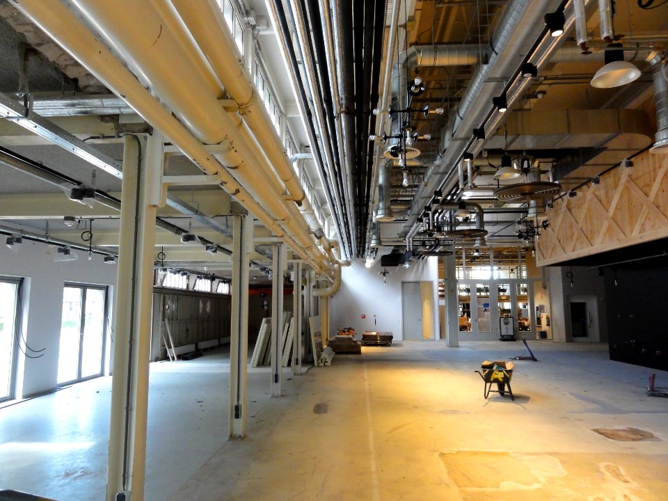 Zevenaar, TURMAC (19) Gebouw 12, interieur, publieke ruimte in aanleg