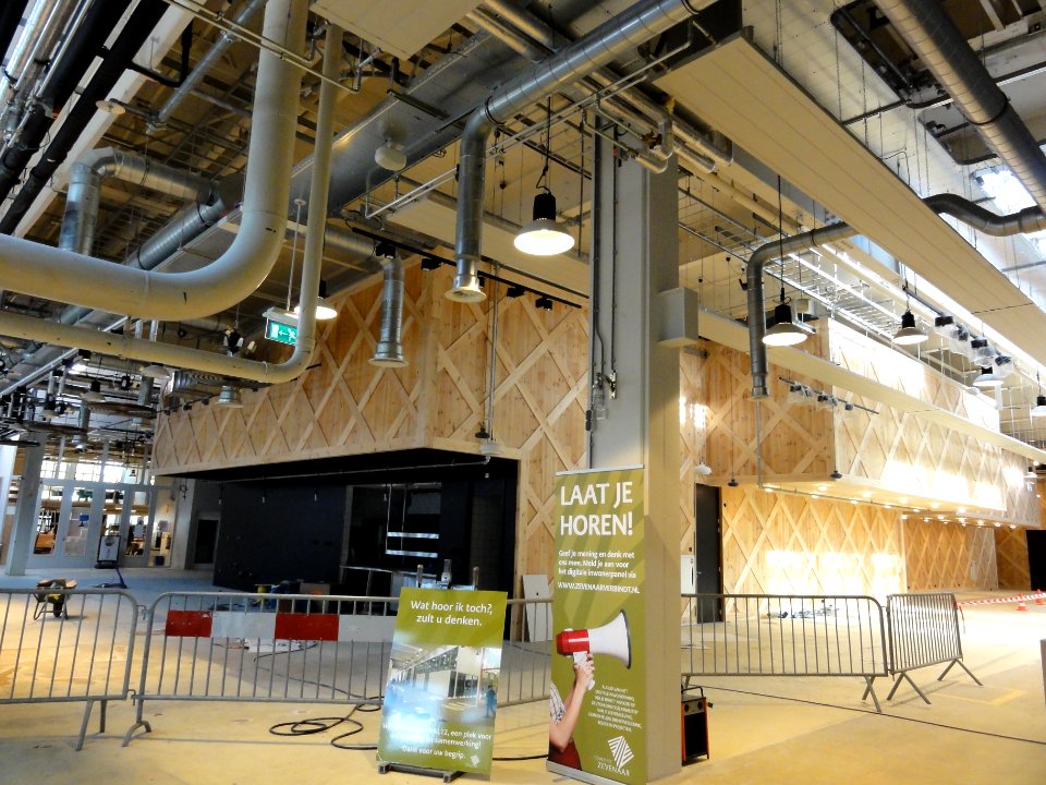 Zevenaar, TURMAC (18) Gebouw 12, interieur, publieke ruimte in aanleg