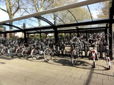 Zevenaar, fietsenstalling bij station