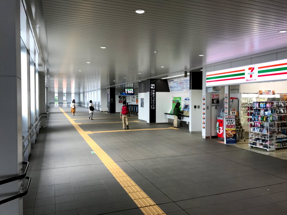 Zeze station flyover viewing south 20171009