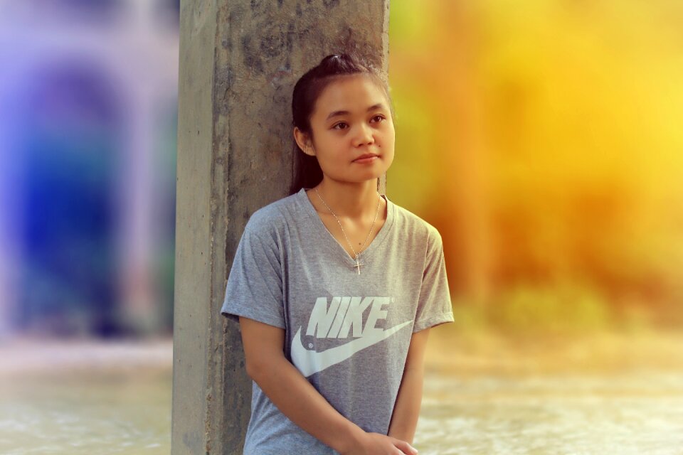 Beautiful color beauty girl