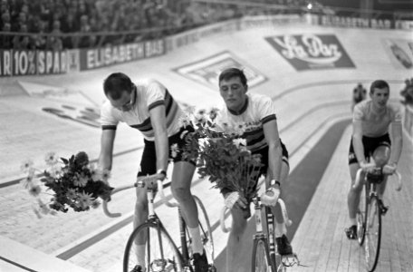 Zesdaagse Amsterdam, Piet de Wit en Gert Bongersi, Bestanddeelnr 920-9170