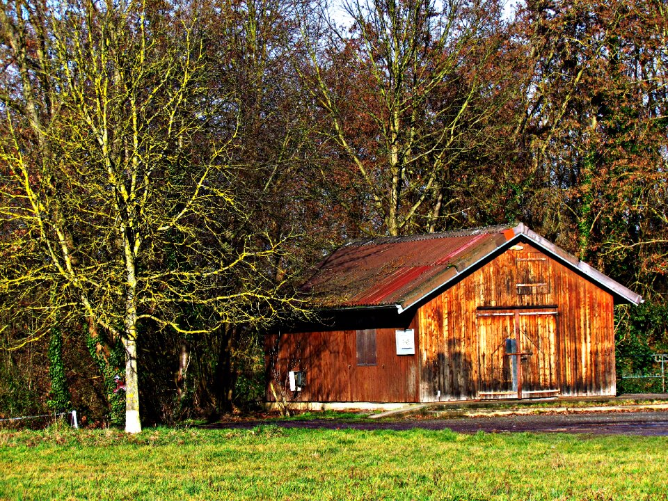 Architecture open air museum wooden cottage